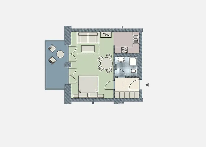 Kaiservillen - 1-raum-ferienwohnung Mit Balkon D123 Apartment Ostseebad Heringsdorf